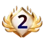 Rank 2 badge
