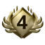 Rank 4 badge