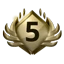 Rank 5 badge